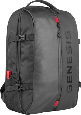 Çantë shpine Genesis PALLAD 410, 15.6", poliestër, gri