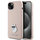 Mbulesë telefoni Karl Lagerfeld KLHCP15MSMHCNPP për iPhone 15 Plus 6.7\", silikon, rozë