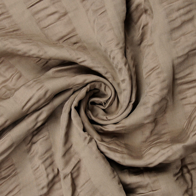 Set çarçafësh Bed Linen Satin Waffle, 220x200 cm, pambuk, bezhë e errët