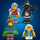 Set lodrash LEGO DREAMZzz 71461 Shtëpia Fantastike në Pemë, 2 në 1, për kalamaj 9+