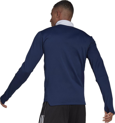 Bluzë sport Adidas Tiro 21 Warm Top M GH4463, AEROREADY, blu e errët