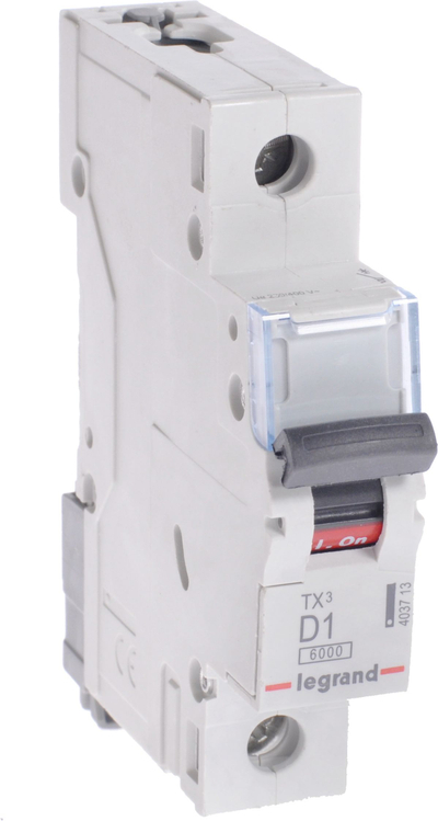 Ndërprerës automatik Legrand TX3 S301, 1P 1A, 6kA, AC