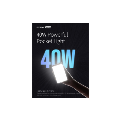Zhiyun FIVERAY M40 Dritë LED Pocket