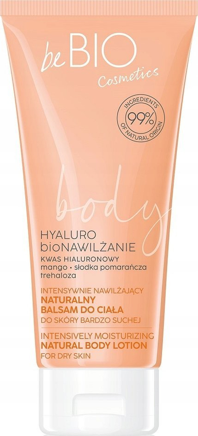 Balsam trupi BeBIO Hyaluro Bio, për lëkurë të hidratuar edhe të fortë, 200ml