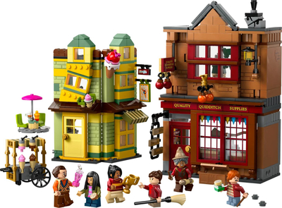 Lodra LEGO Harry Potter 76452, Quality Quidditch Supplies, Ice Cream Parlour