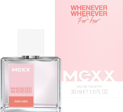 Eau de Toilette Mexx Whenever Wherever for Her, 30ml