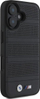 Maskë telefoni BMW M Perforated and Stitched Line MagSafe për iPhone 16 6.1", lëkurë ekologjike, e zezë