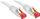 Kabllo Lindy Patchord Cat6, S/FTP, 2m, e bardhë (47794)