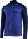 Bluzë sportive Athletic LS14080, termoaktive, me zinxhir, e kaltër navy