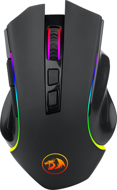 Maus gaming pa tela Redragon M602, 7200 DPI, RGB, i zi