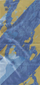 Shall tub Buff Thermonet 1327755551000, termik, elastik, blu