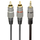 Kabllo audio Cablexpert CCA-352-5M, 3.5 mm në 2x RCA, 5 m, gri