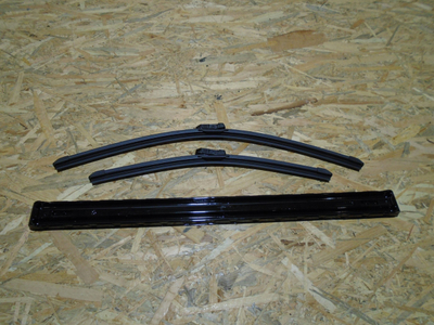Fshirëse xhami SWF VisioFlex 119452, set 2 copë, 650mm 750mm, e zezë