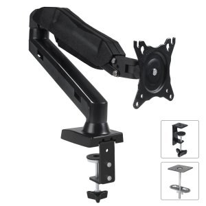 Mbajtëse tavoline për monitor Maclean MC-860, 13-27", 8 kg, e zezë