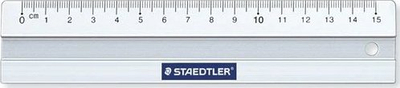 Vizore alumini Staedtler Mars 563 15, 15 cm, argjendtë