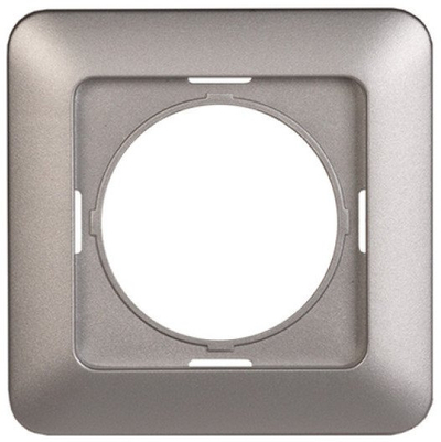 Kornizë metalike aksesorësh Vila METAL FRAME R01 SL, për program switching, ngjyrë metalike