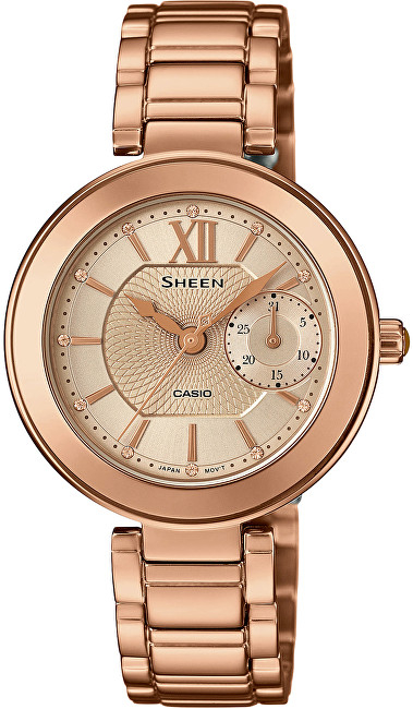 Orë dore Casio Sheen SHE 3050PG-7A