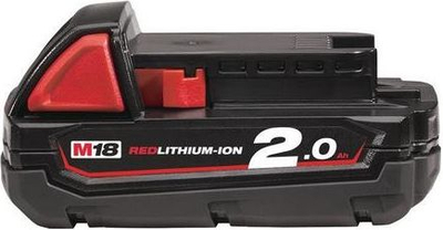 Bateri rikarikuese Milwaukee M18 B2 4932430062, 18V, 2Ah, 400g