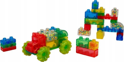 Сет за градење Jelly Blox Vrooom Truck, 35 парчиња, играчка за деца, шарен