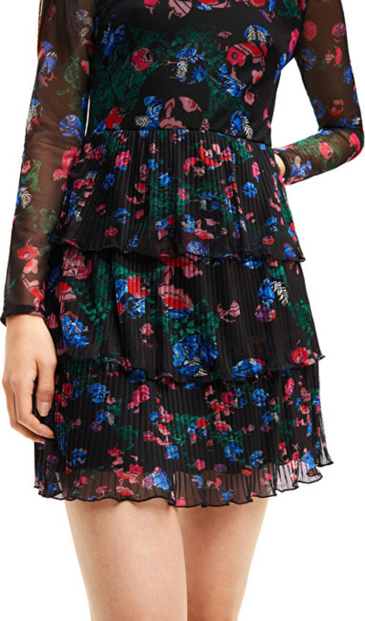 Fustan Desigual Vest Sea 22WWVK412000