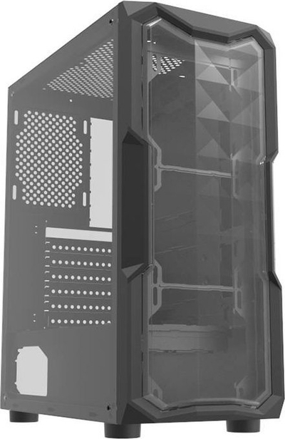Kasë Darkflash Aquarius Acrylic, Midi Tower