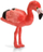 Lodër pelushi flamingo WWF Plush Collection, 21cm, material i ricikluar, rozë