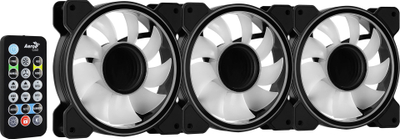Ftohës Aerocool Mirage 12 ARGB Pro, 12 cm, i zi