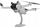 Stendë droni Sunnylife ZJ562, për DJI Mini 3 Mini 2 SE Mavic Mini, ABS, gri