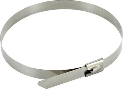Lidhëse kabllosh Schwaiger SOKB4010, inoks, 40 cm, ngjyrë argjendi