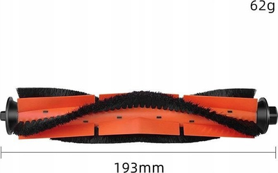 Furçë kryesore rrotulluese JETtools për Xiaomi Lydsto R1, rul pastrimi, najlon dhe ABS
