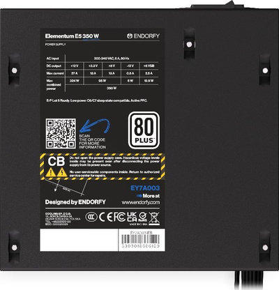 Напојување Endorfy Elementum E5 EY7A003 ATX, 350W