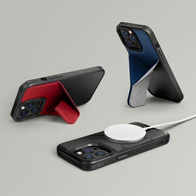 Mbështjellëse UNIQ Transforma për iPhone 13, e zezë