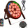 Reflektor skene LIGHT4ME HEX PAR RING, 18x6W, RGBWA+UV, i zi
