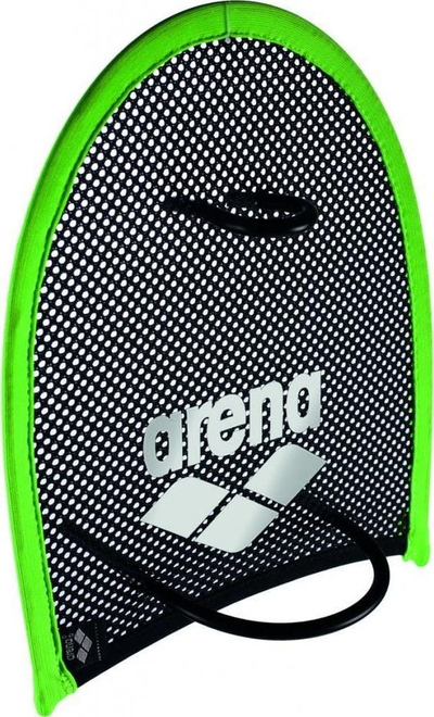 Pala noti Arena Flex Paddles, fleksibël, me rripa të rregullueshëm, e zezë jeshile