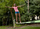 Set slackline Slackers Classic, 15 m, deri 150 kg, blu