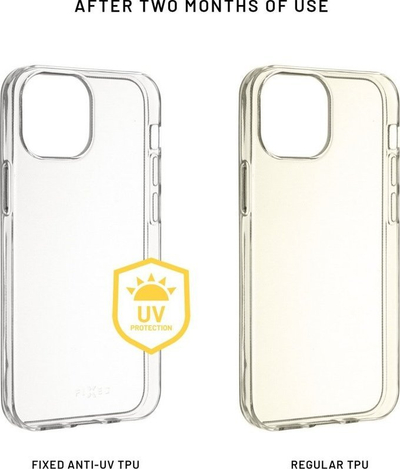 Mbulesë telefoni FIXED Slim AntiUV për iPhone 14 Pro Max, TPU, transparente