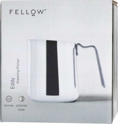 Сад за млеко Fellow Eddy, 350 ml, не'рѓосувачки челик, боја на челик