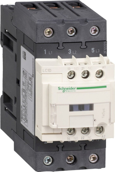 Kontaktor fuqie Schneider Electric LC1D50AP5, 50A, 3P 230V AC, 1NO 1NC