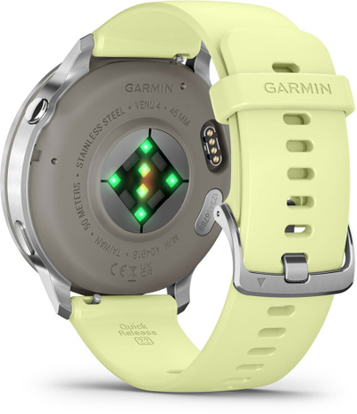Паметен часовник Garmin Venu 4, GPS, батерија до 12 дена, сребрен