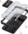Mbrojtëse telefoni Hurtel Crystal Ring Case, iPhone XS Max, me mbajtëse magnetike, e kuqe