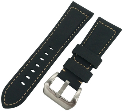 Rrip për orë të mençur 4wrist Samsung Galaxy Watch, i zi, 22 mm