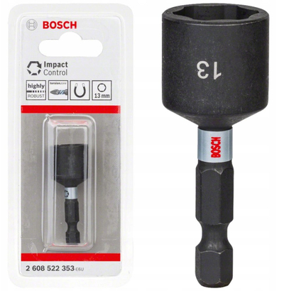 Bit për dado Bosch Impact Nutsetter, 13mm, 1/4" hex