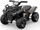 Quad elektrik për kalamaj Cobra, 45W, 5 km/orë, i zi