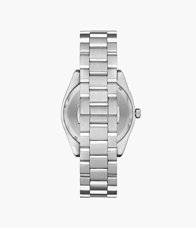 Orë për meshkuj Emporio Armani, e argjendtë