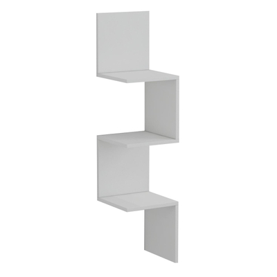 Raft këndor Illusion 25x25x105,4Hcm (HM8935.12), bardhë