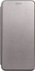 Këllëf telefoni Case Elegance Magnet Book për Samsung A22 4G M22, tip libër, mbyllje me magnet, gri argjendtë