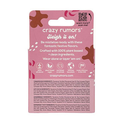 Set balsam për buzë Crazy Rumors, 4 x 4.4 ml