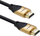 Kabllo HDMI Qoltec 50354, 1 m, Ultra High Speed 2.1, e zezë