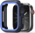 Këllëf ore Dux Ducis Bamo për Apple Watch 7 8 9 41mm, mbrojtës PC, blu i tejdukshëm