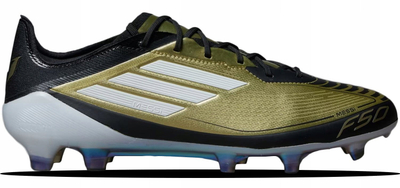 Këpucë futbolli Adidas F50 Elite Messi FG, për fusha bari natyral, për të rritur, shumëngjyrëshe